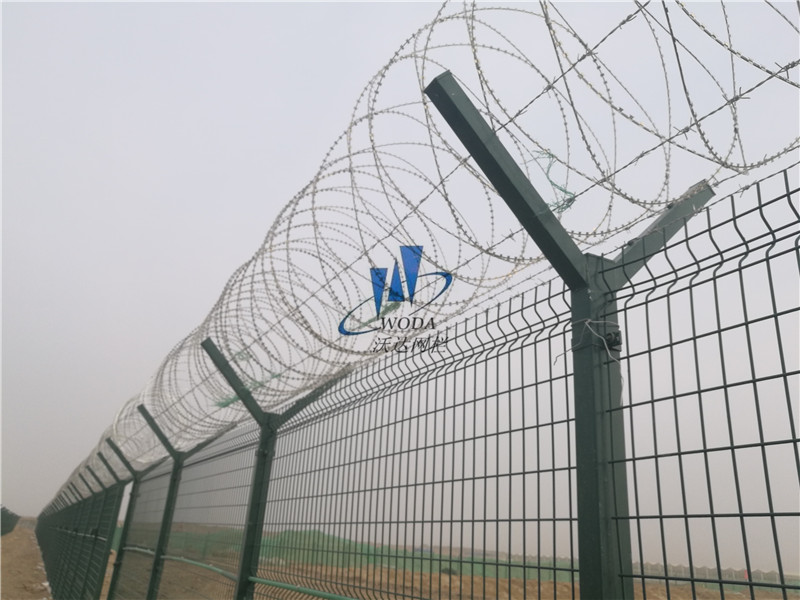 广西北京大兴机场飞行区钢筋网围界围栏